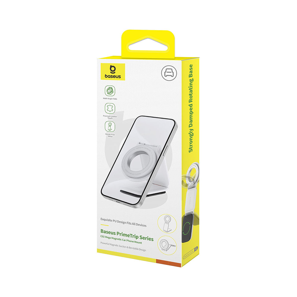 Baseus PrimeTrip C02 Magnetisk Bilholder, Universal, Hvid C40169002213-00