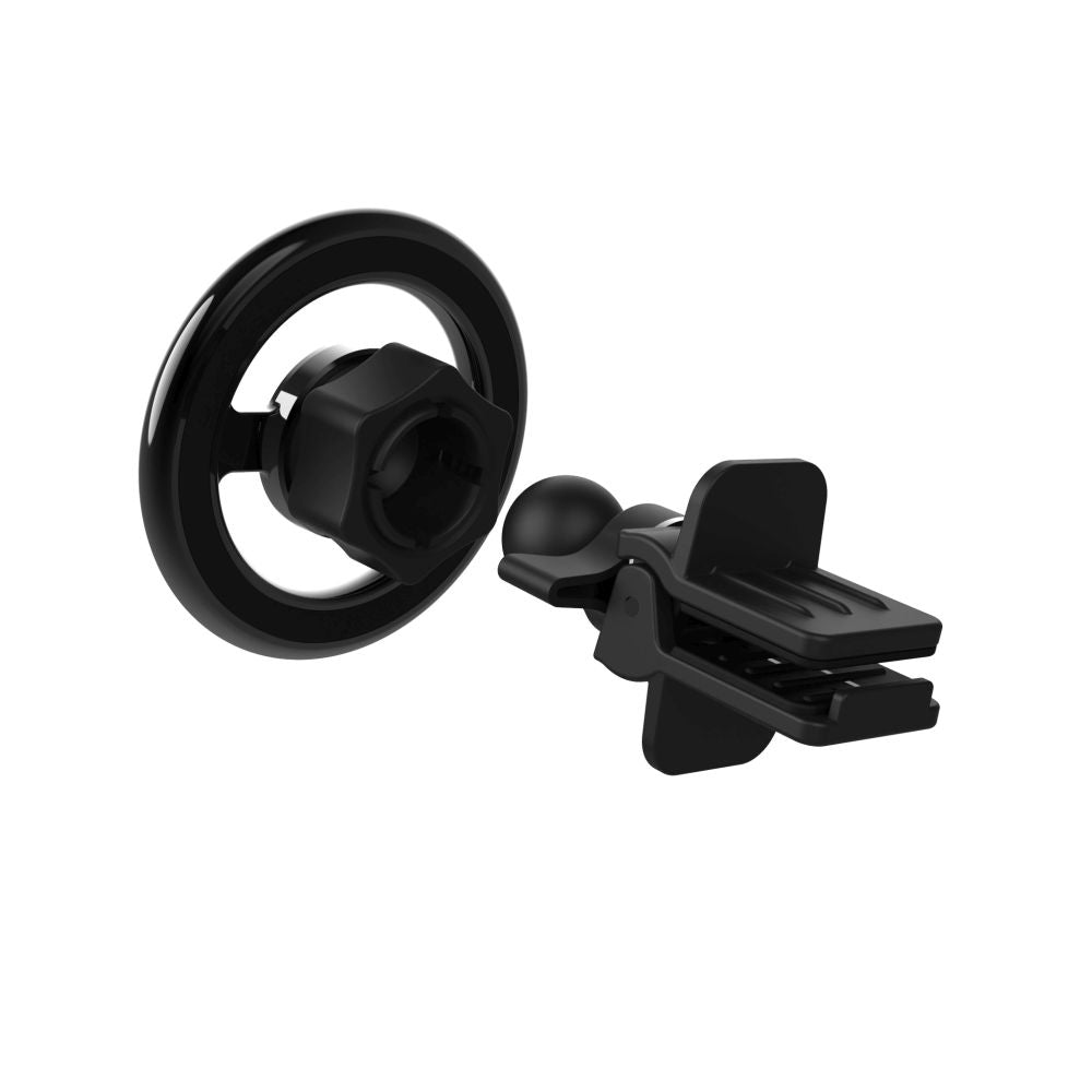 Magnetisk Fast Vent Bilholder, Universal, Sort