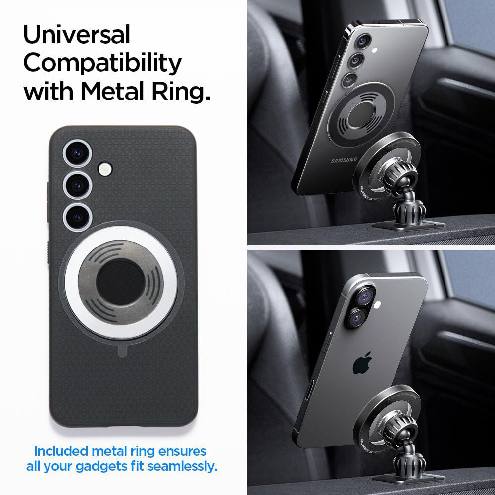 Magnetisk Bilholder Spigen MFT13, Universal, Sort ACP08315