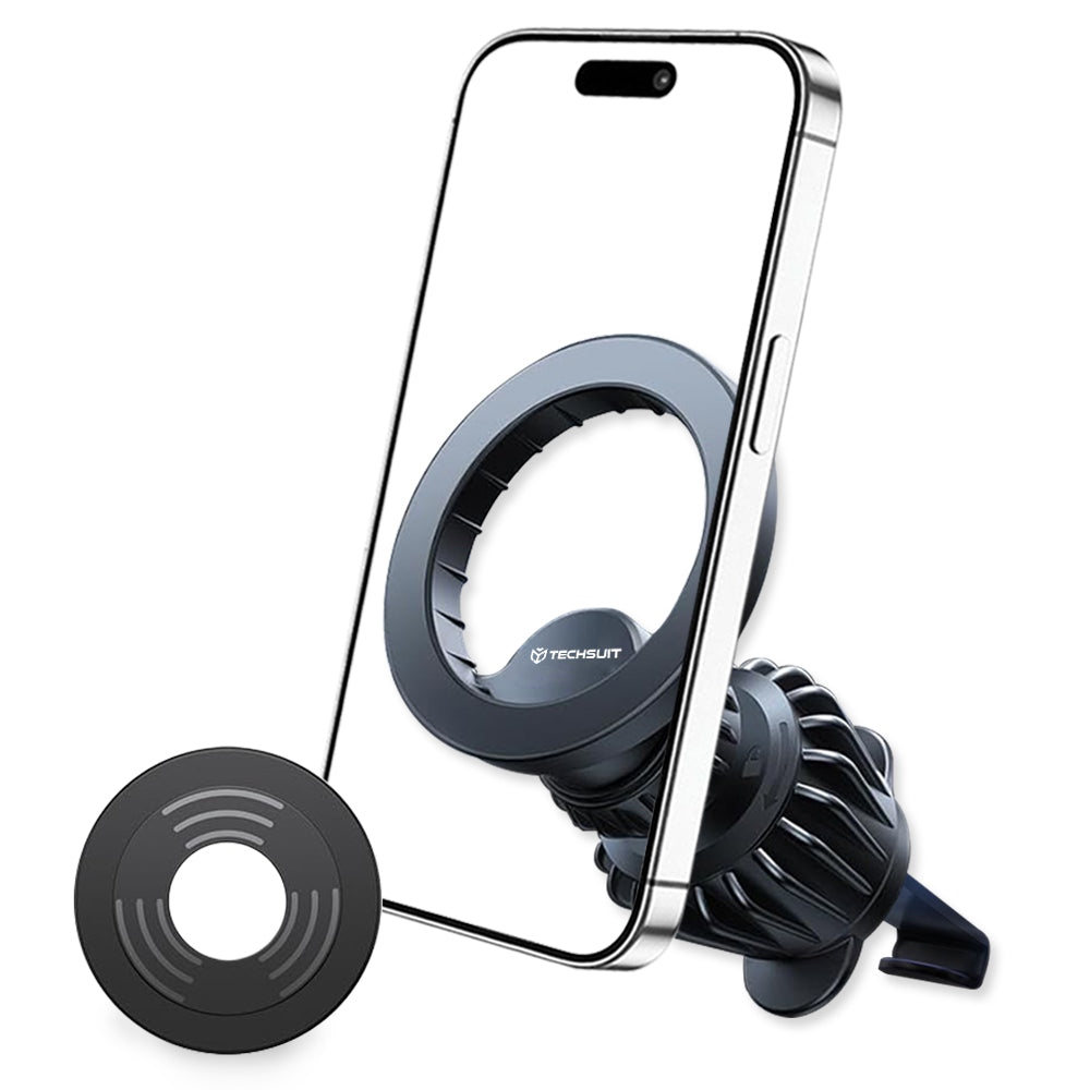 Magnetisk Bilholder Techsuit S1, Universal, Sort