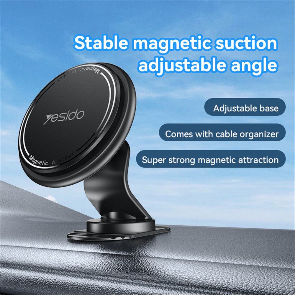 Magnetisk Bilholder Yesido C220, Universal, Sort