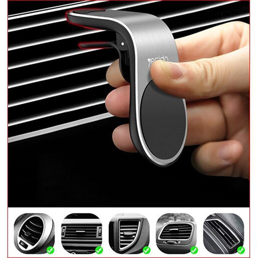 Magnetisk Bilholder Yesido C64, Universal, Sort