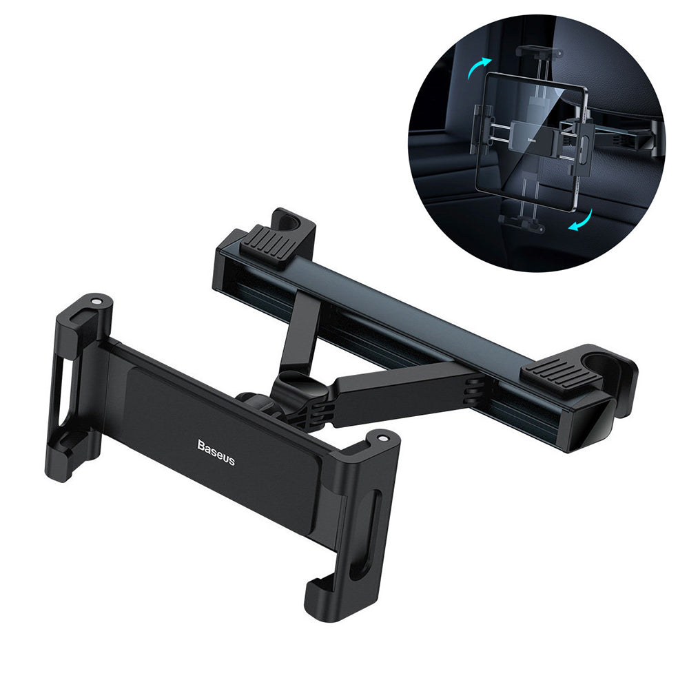 Bilhovedstøtteholder Baseus Joyride Prop til Telefon / Tablet, 4.7inch - 12.3inch, Sort SUTQ000001