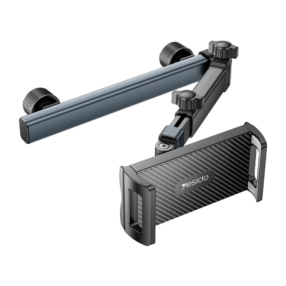 Bilhovedstøtteholder Yesido C294 til Telefon / Tablet, 4.7inch - 13inch, Sort