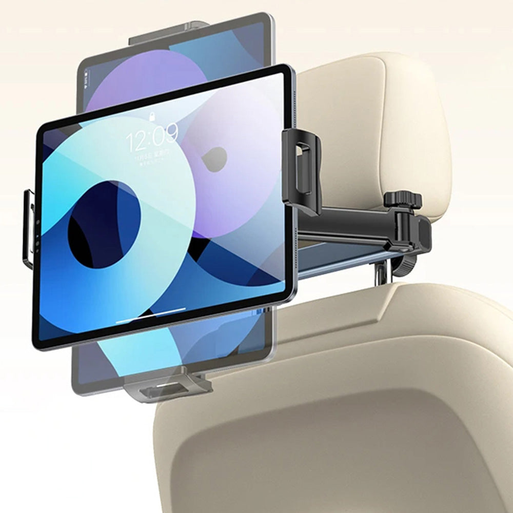 Bilhovedstøtteholder Yesido C294 til Telefon / Tablet, 4.7inch - 13inch, Sort