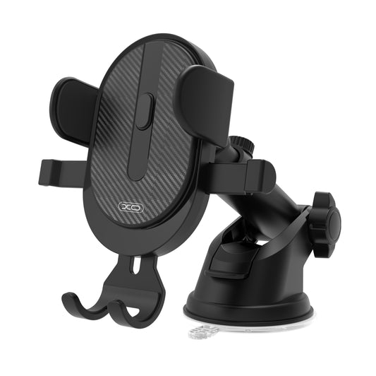 Bilholder XO Design C60 2in1, 4inch - 6inch, Sort