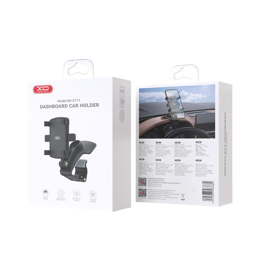 Bilholder XO Design C171, 4.7 tommer - 7.6 tommer, Sort