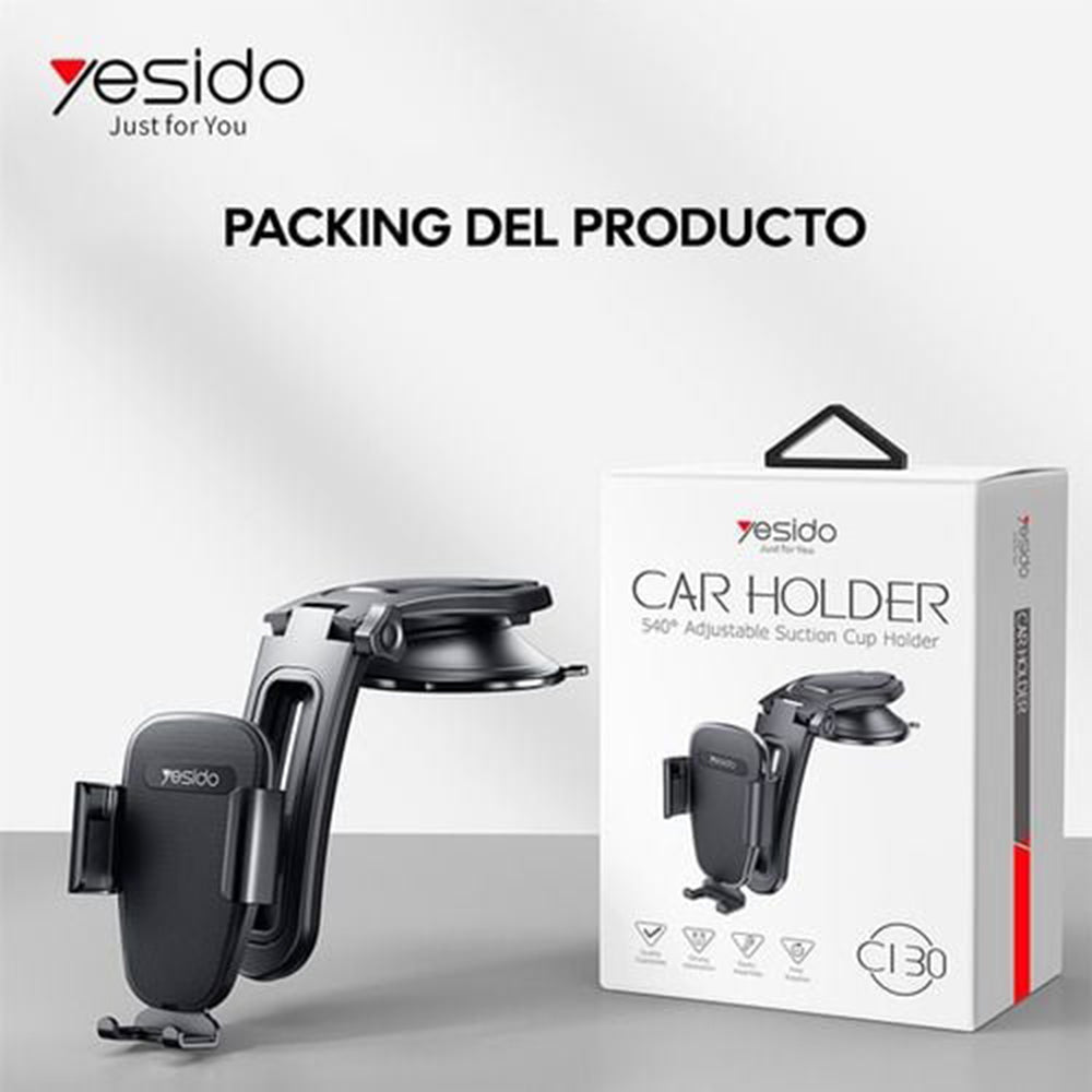 Bilholder Yesido C130, Universal, Sort