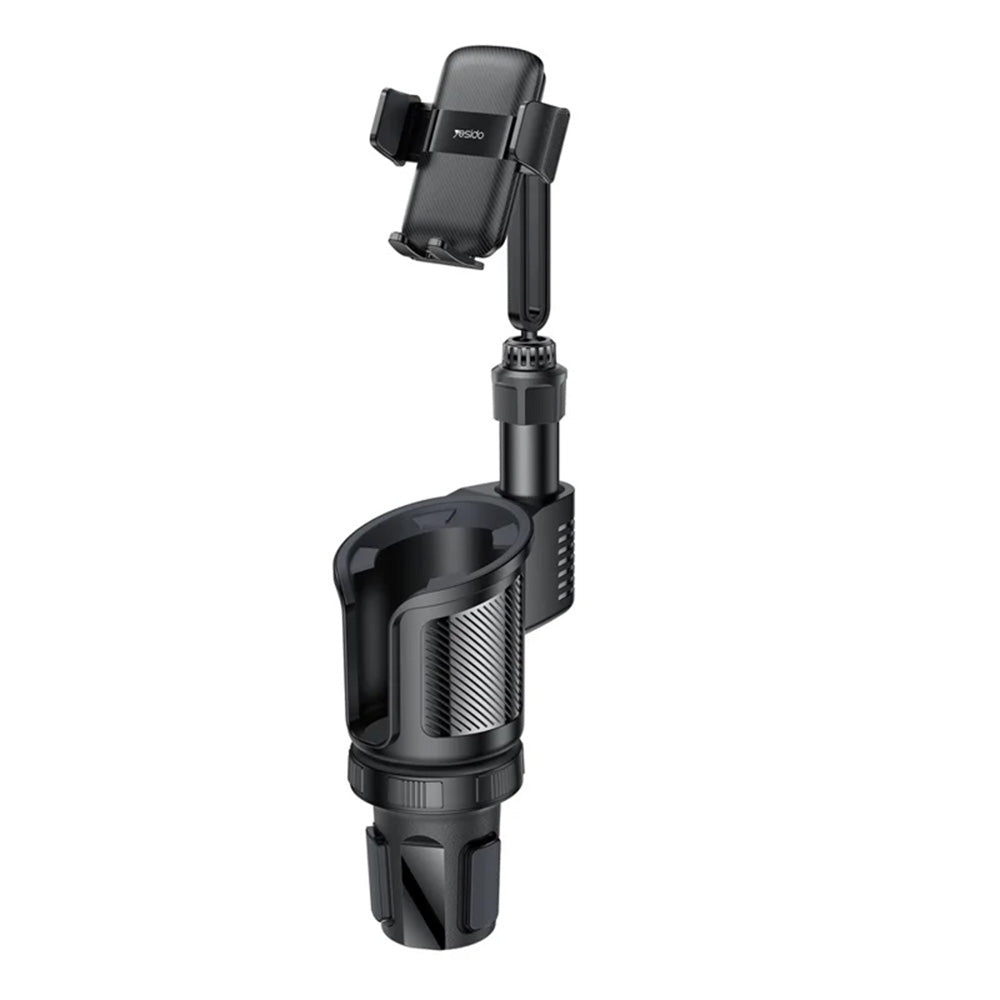 Bilholder Yesido C273, 4.7inch - 7.2inch, Sort