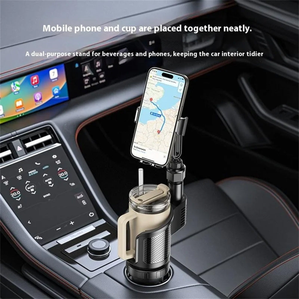 Bilholder Yesido C273, 4.7inch - 7.2inch, Sort