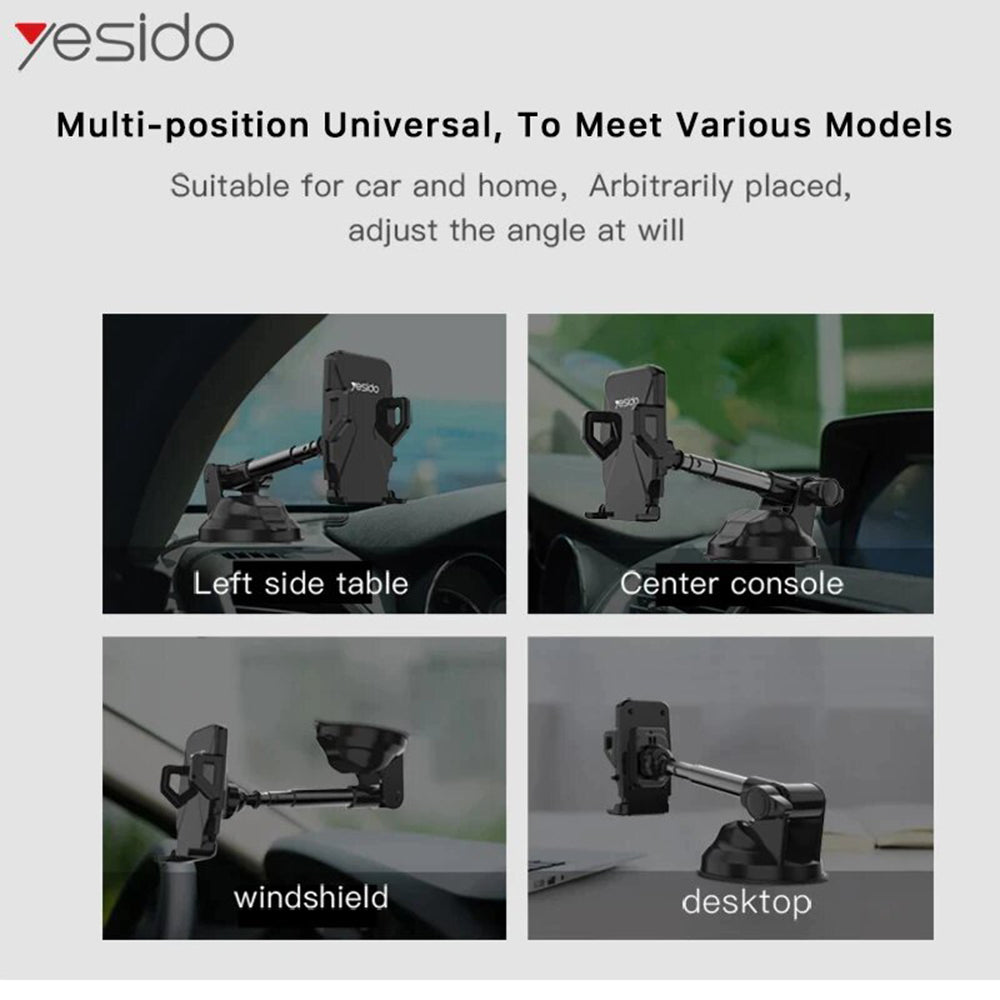Bilholder Yesido C40, Universal, Sort