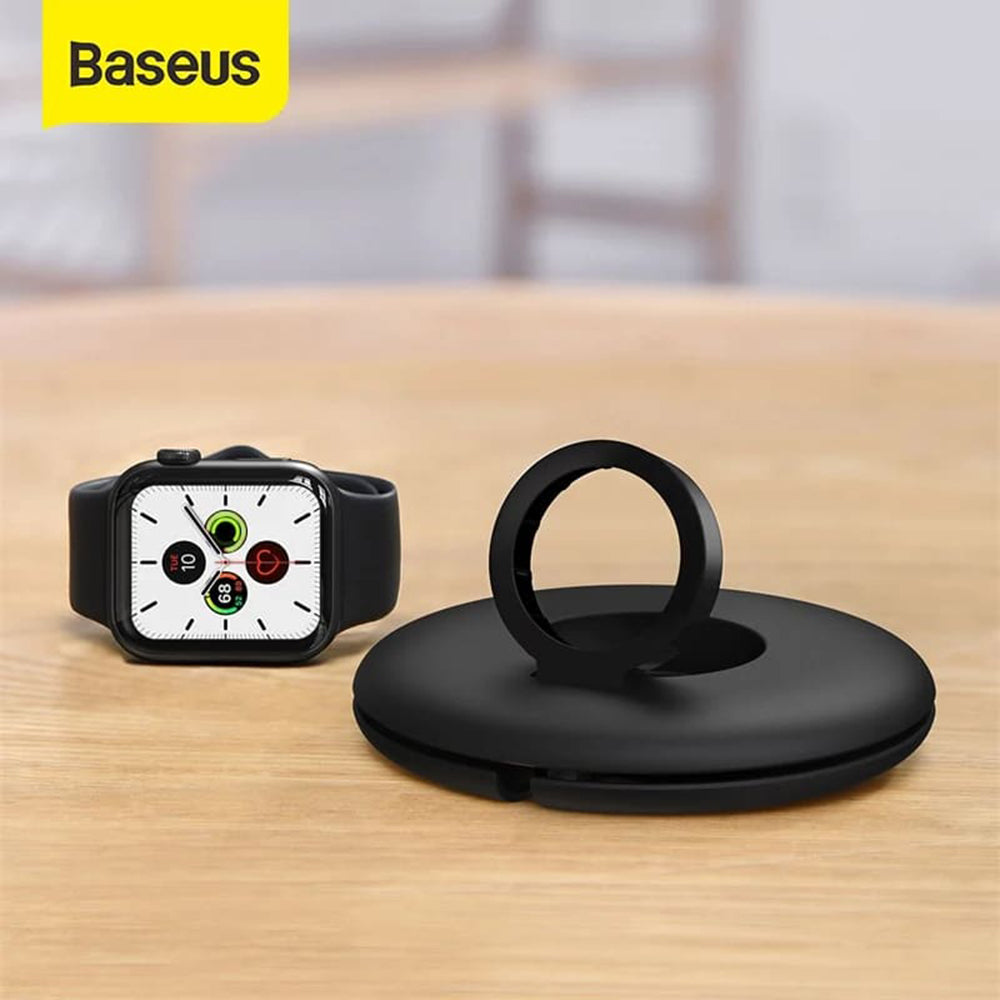 Baseus BS-W511R holder til trådløs oplader til Apple Watch Series, sort ACSLH-01