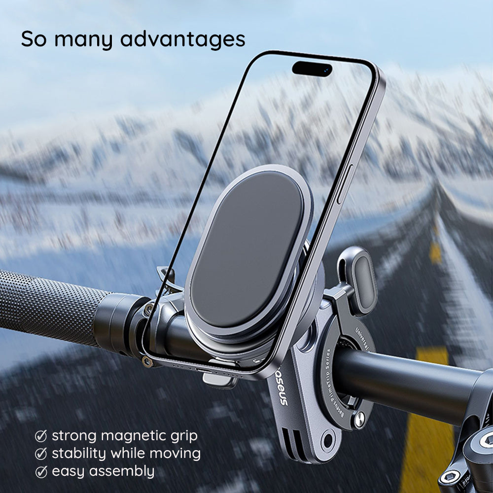Baseus PrimeTrip Universal Cykelholder, Sort C40569001121-00