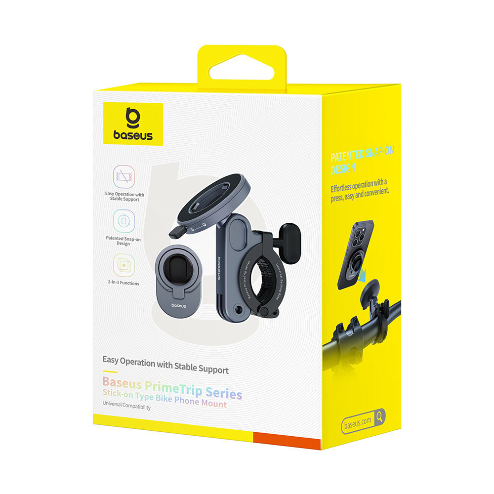 Baseus PrimeTrip Universal Cykelholder, Sort C40569001121-00