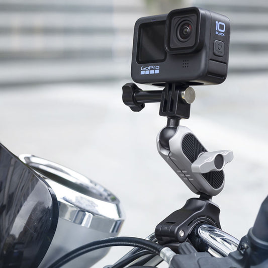 Cykelholder til Sports Kamera Techsuit JX-008 til GoPro, Grå
