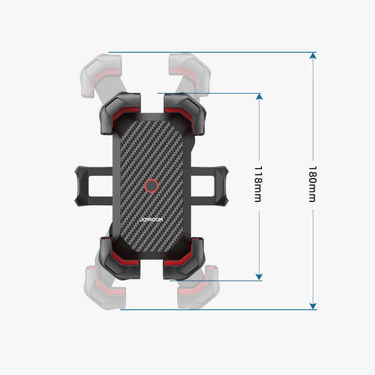 Cykelholder Joyroom JR-ZS288-m, 4.7inch - 7inch, Sort