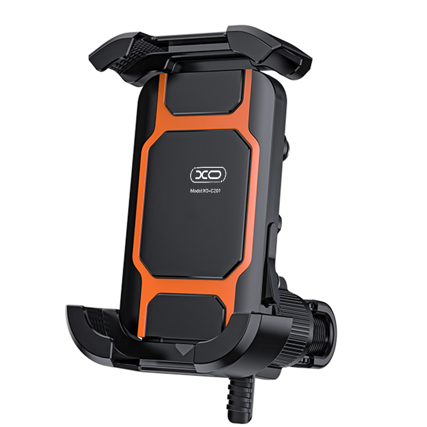 Cykel- og Motorcykelholder XO Design C201, 4,5 tommer - 7 tommer, Sort Orange