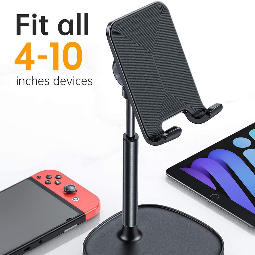 Lisen Mechanical bordholder til telefon / tablet, 4inch - 10inch, Sort YL0421030004