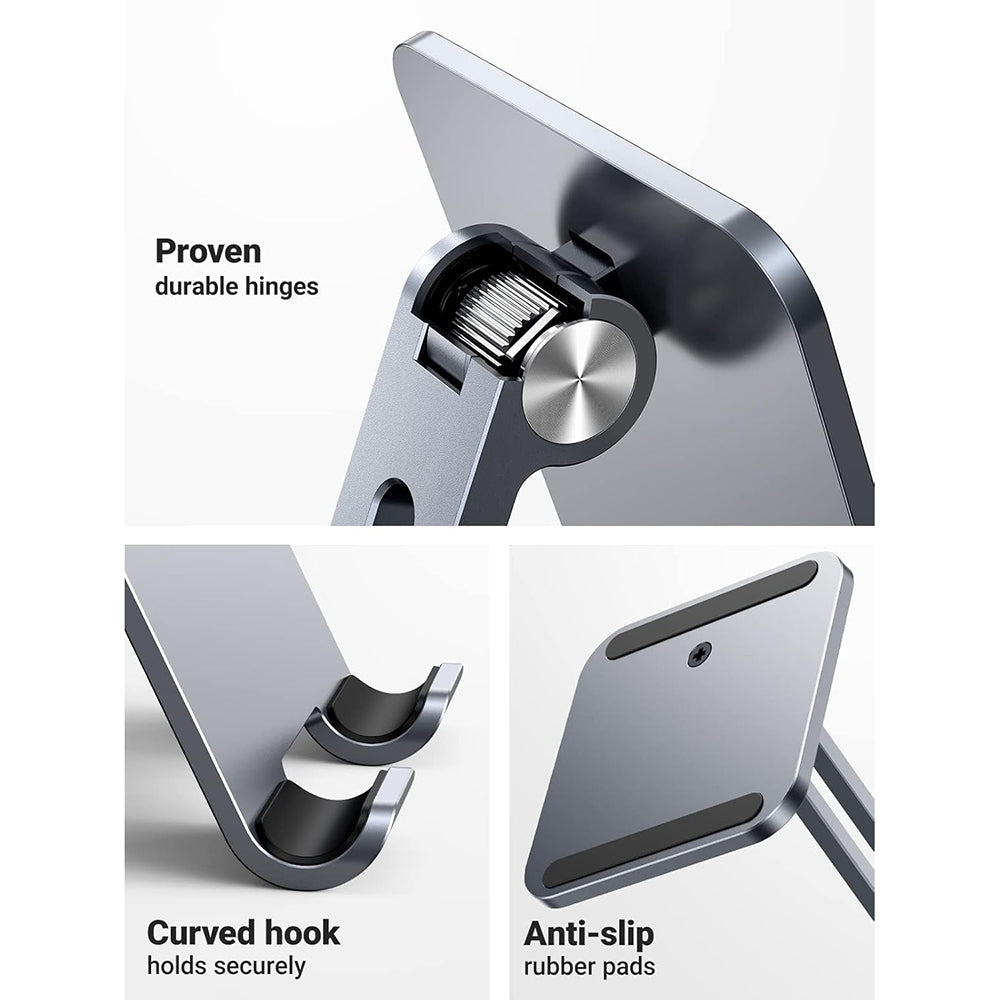 UGREEN LP134 Skrivebordsstøtte til Telefon / Tablet, 6.1inch - 12.9inch, Grå