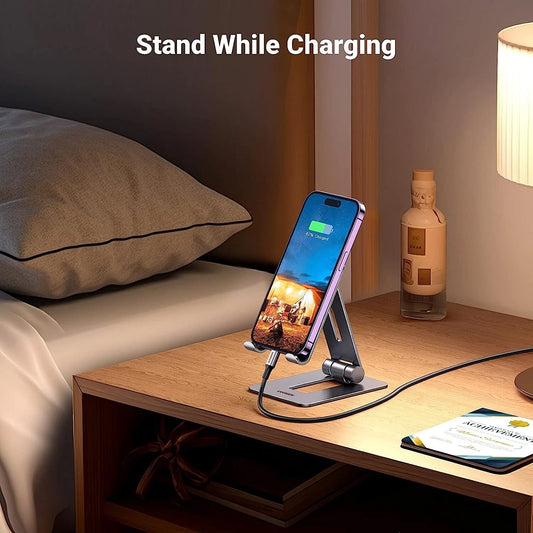 UGREEN LP678 (15608) bordholder, 4inch - 7.9inch, Grå