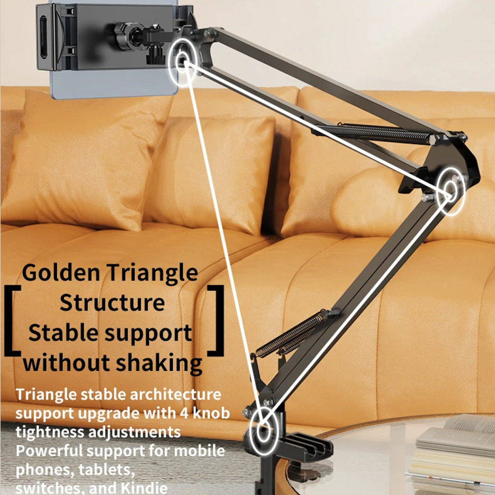 Yesido C296 Desk Stand for Phone / Tablet, 4inch - 12.9inch, Black