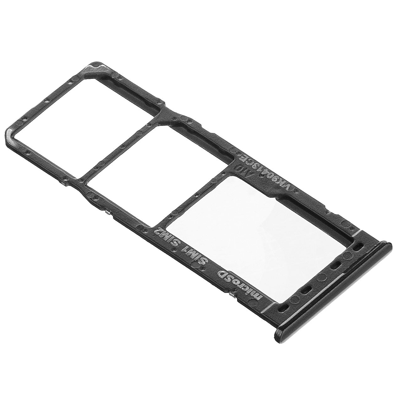 SIM-holder - Samsung Galaxy A51 A515, Dual SIM, Sort