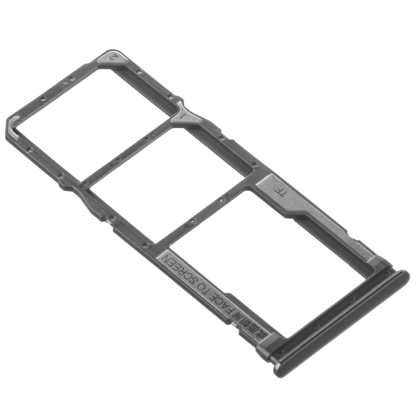 SIM-holder - Kortholder Xiaomi Redmi Note 8T, Sort
