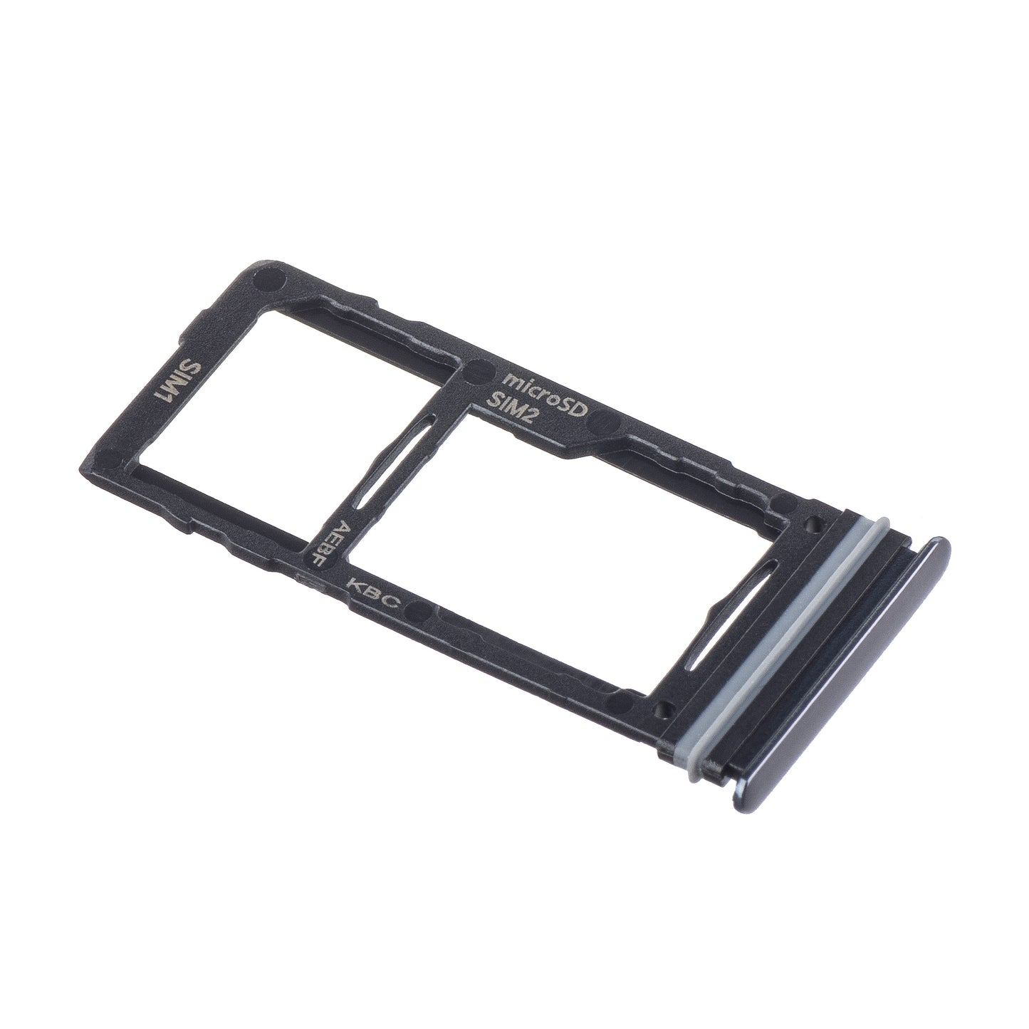 SIM-kortholder - Samsung Galaxy A52s 5G A528 / A52 5G A526 / A72 A725 / A72 5G A726, Sort