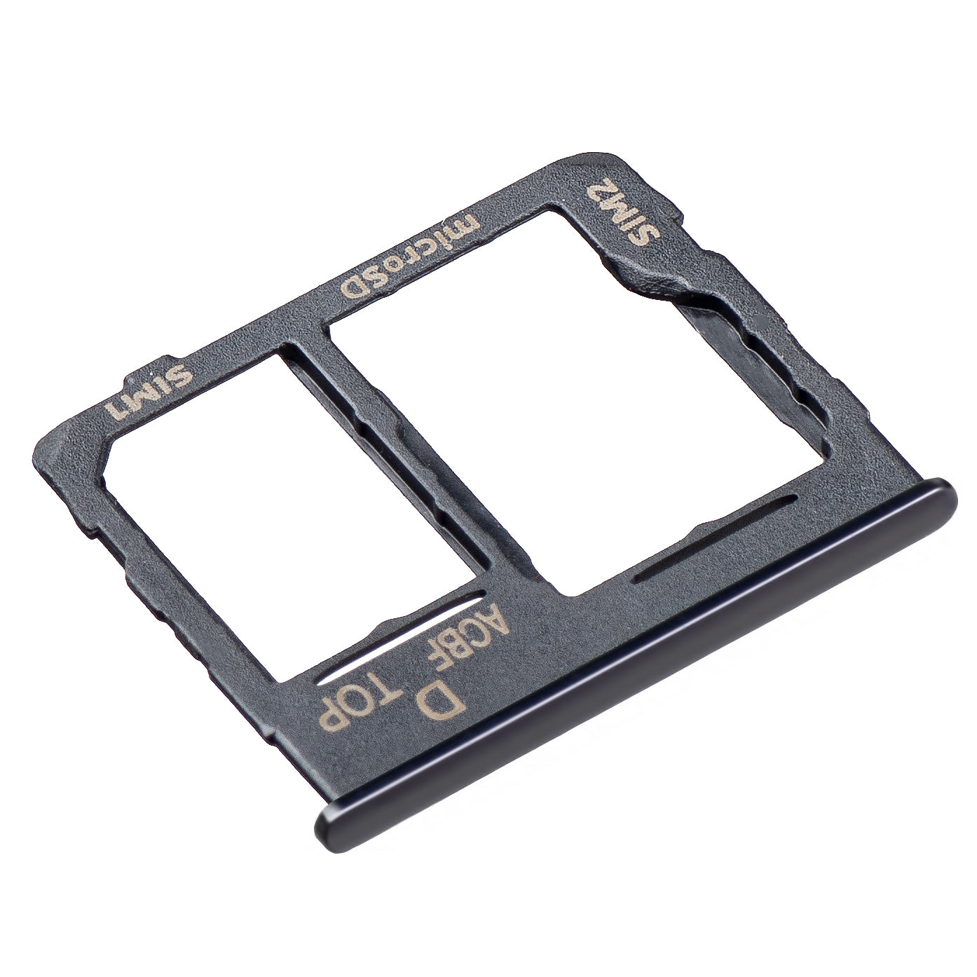 SIM-kort holder til Samsung Galaxy A32 5G A326, Sort