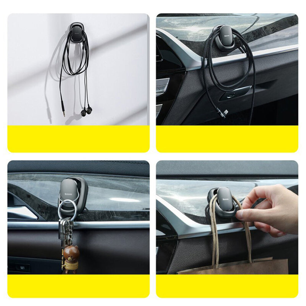 Baseus Beetle Bil Krog Holder, Sæt med 2 Stykker ACGGJK-0G