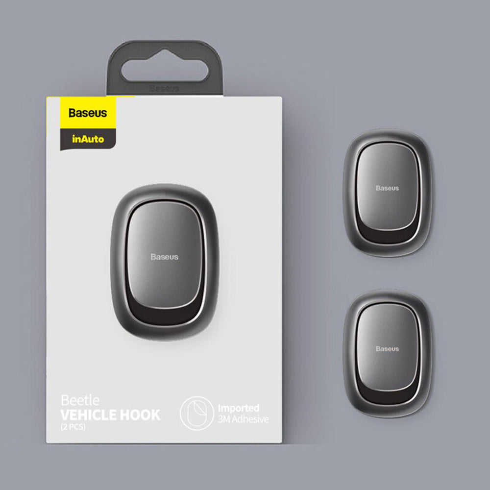 Baseus Beetle Bil Krog Holder, Sæt med 2 Stykker ACGGJK-0G