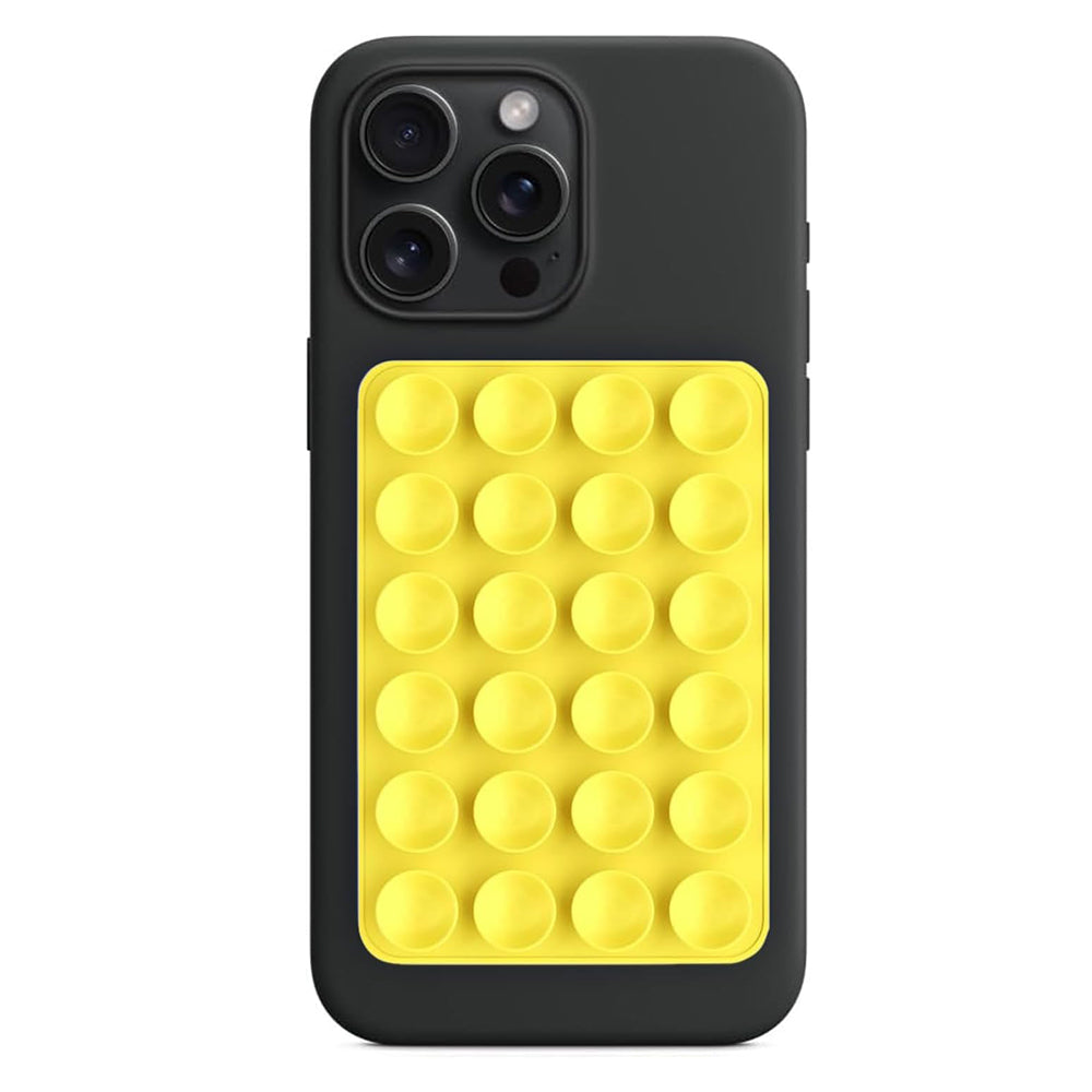 Støtte med sugekopper Techsuit SY-PAD, Gul