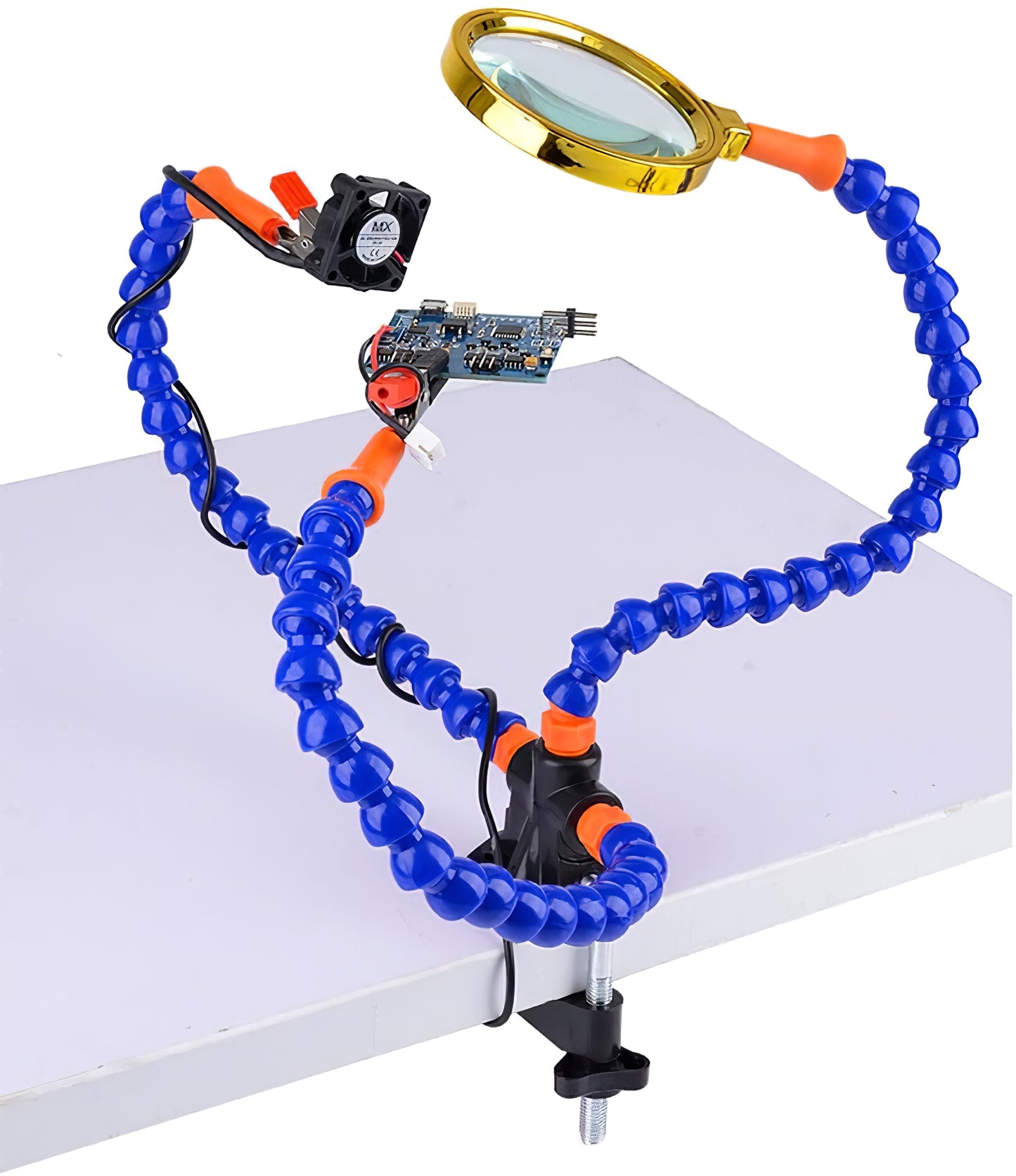 OEM-arbejdsstativ med 3 fleksible arme