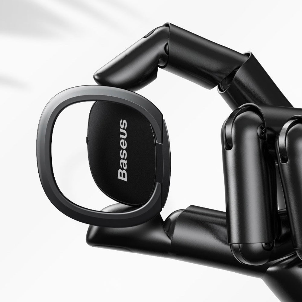 Baseus Invizible Universal Ring Holder, Sølv SUYB-0S