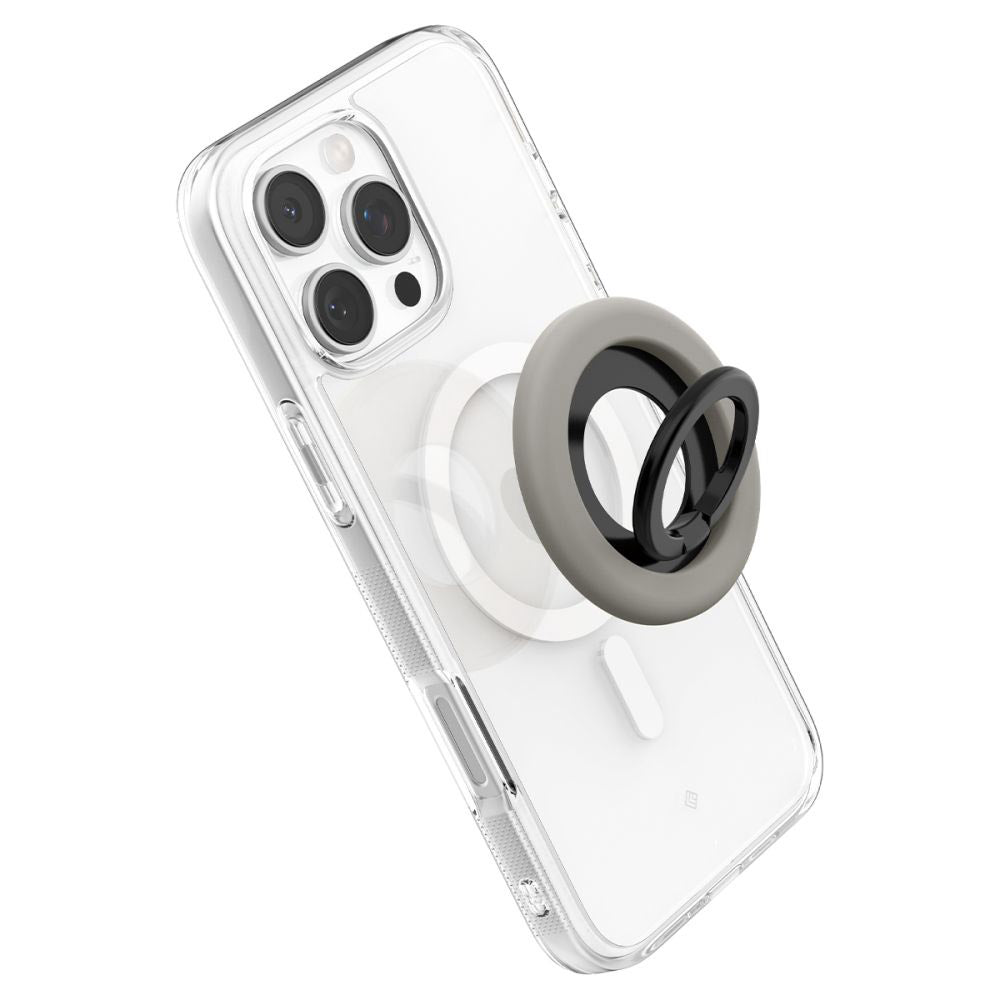 Spigen Nano Pop Ring Holder, Universal, Grå AMP09032