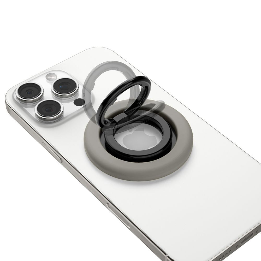Spigen Nano Pop Ring Holder, Universal, Grå AMP09032