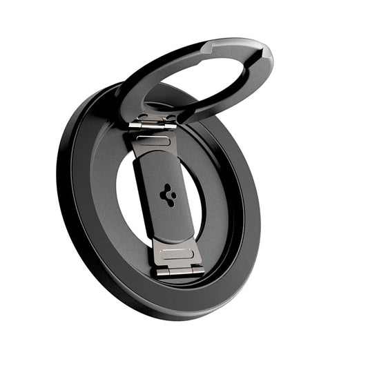Spigen OM108 Mag Fit+ Ring Holder, Universal, Sort AMP11739
