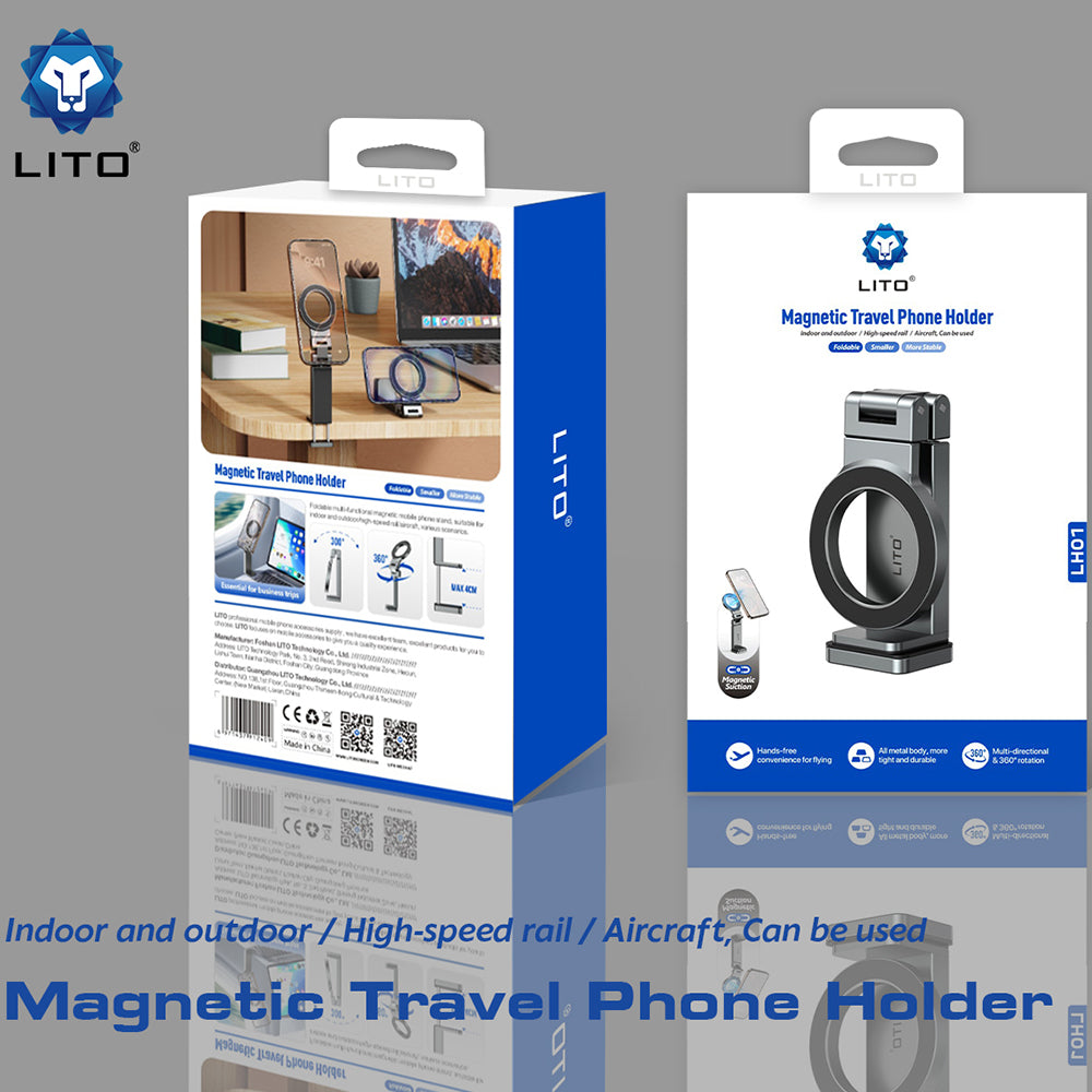 Lito LH01 Magnetic Holder, Universal, Grey