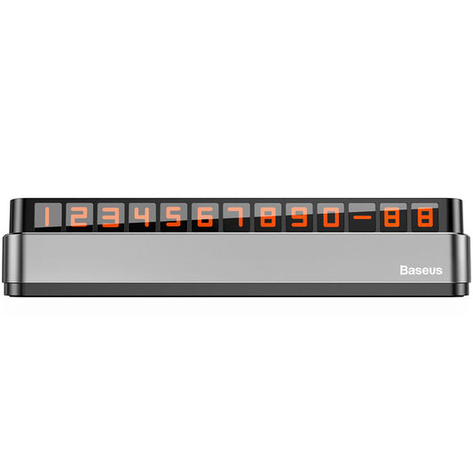 Nummerholder til bil Baseus Moonlight Box ACNUM-B0G