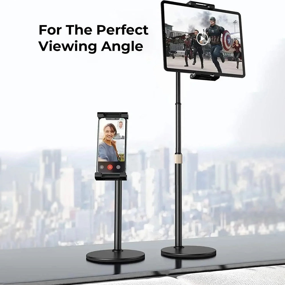 Lisen Bordholder til Telefon / Tablet, 4.7inch - 12.9inch, Sort YL0420050002