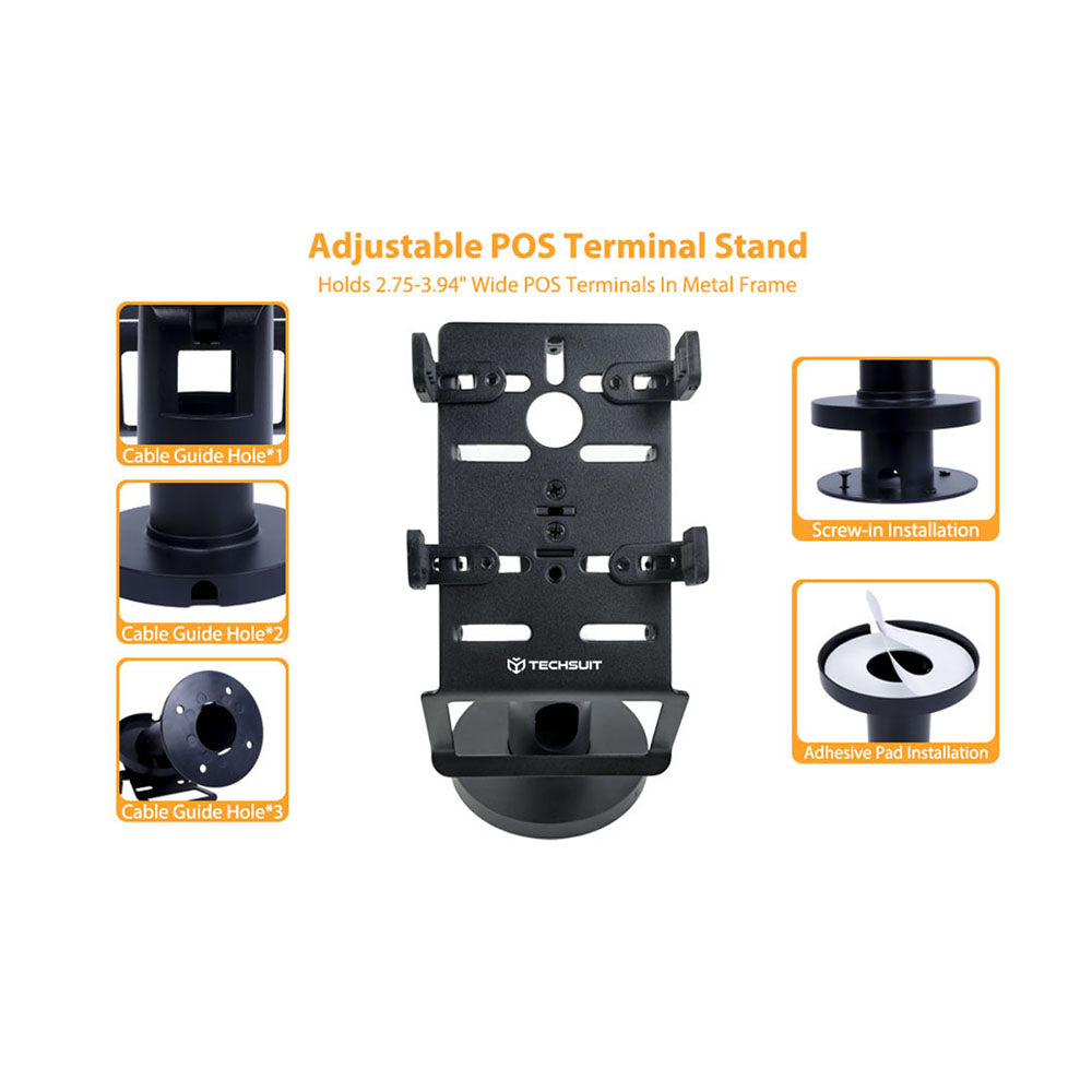 POS-stativ Techsuit PayNest POS1, Sort