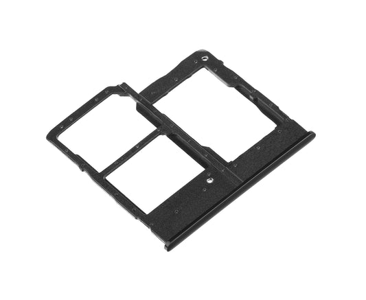 SIM-holder - Samsung Galaxy A20e A202, Dual SIM, Sort