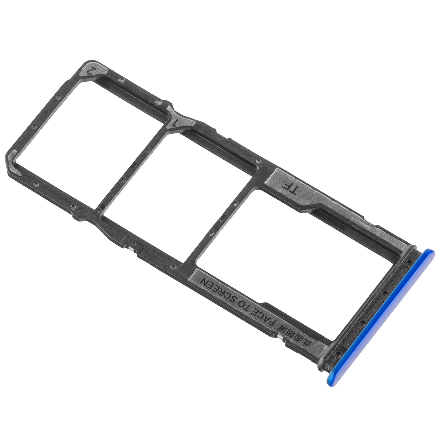 SIM-holder - Kortholder Xiaomi Redmi 9A, Blå