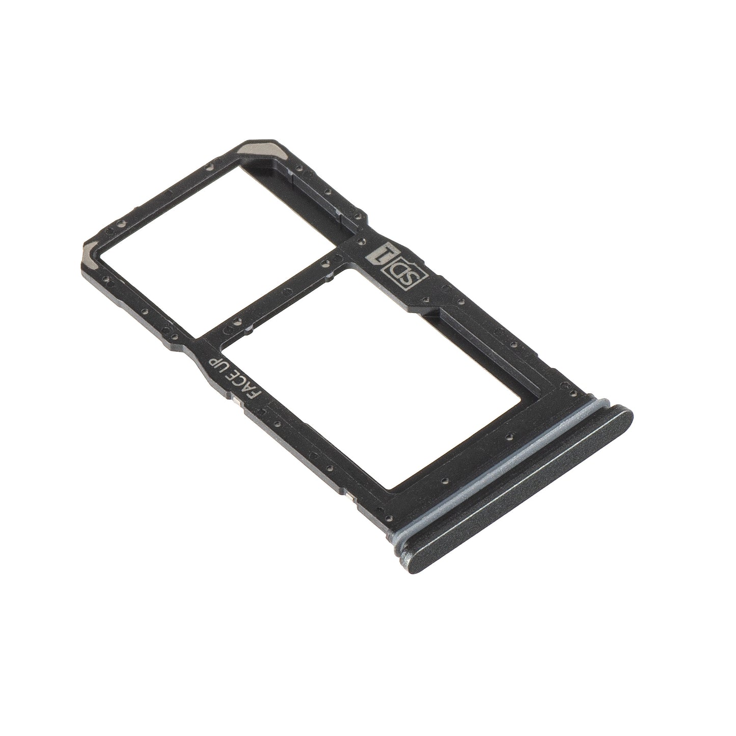 SIM-kort holder til Motorola Moto G75, Grå (Charcoal Gray), Servicepakke S948E41199