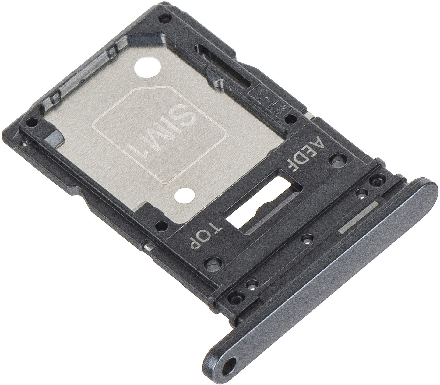 SIM-kortholder Samsung Galaxy A54 A546, Single SIM, Sort