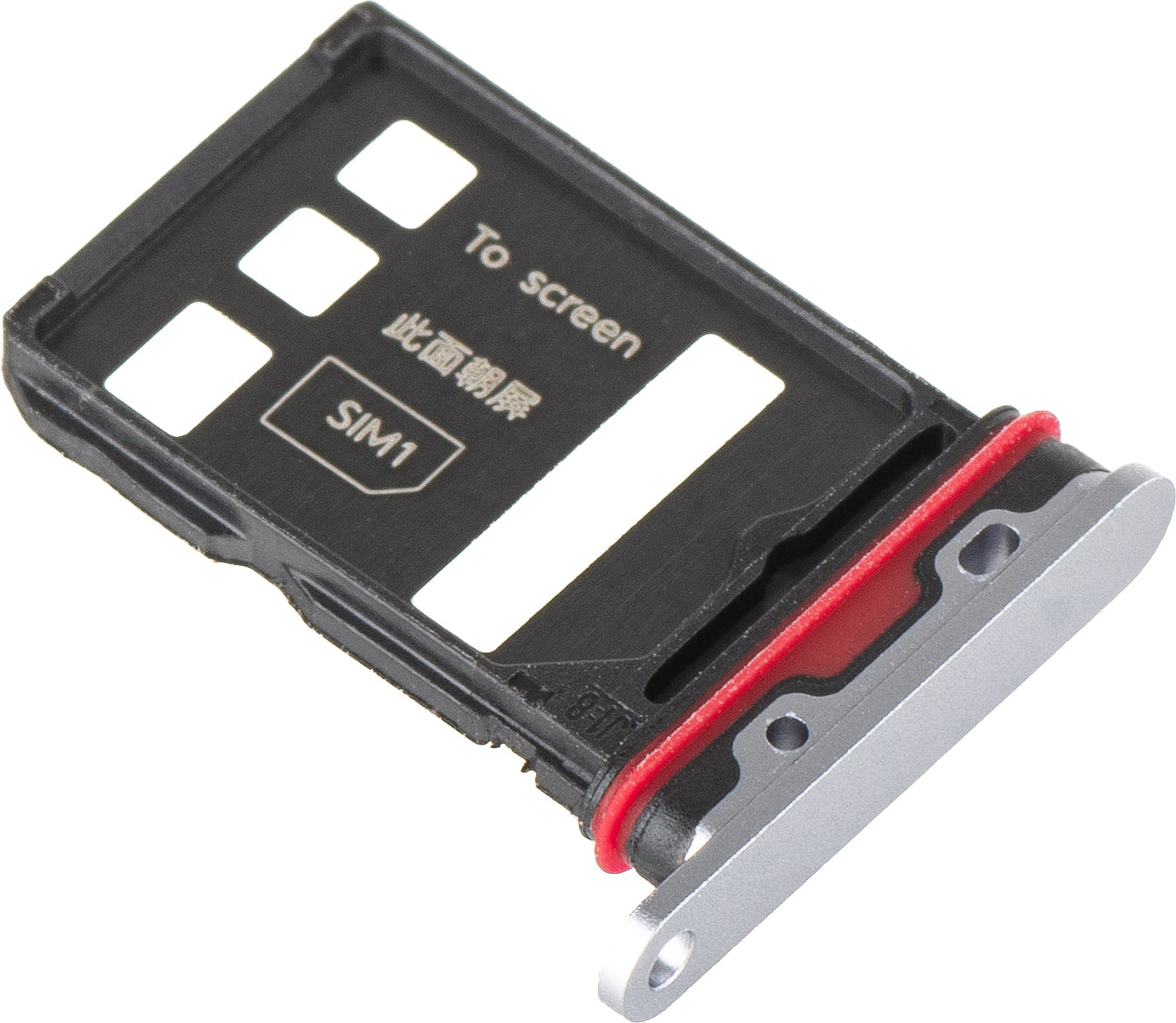 SIM-kort holder til Honor Magic7 Pro, Grå (Lunar shadow Grey), Servicepakke 5167AAMP