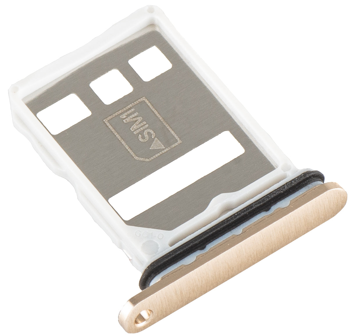 SIM-kort holder til Huawei Pura 80 Pro / Pura 80 Ultra, Guld, Servicepakke 51671227