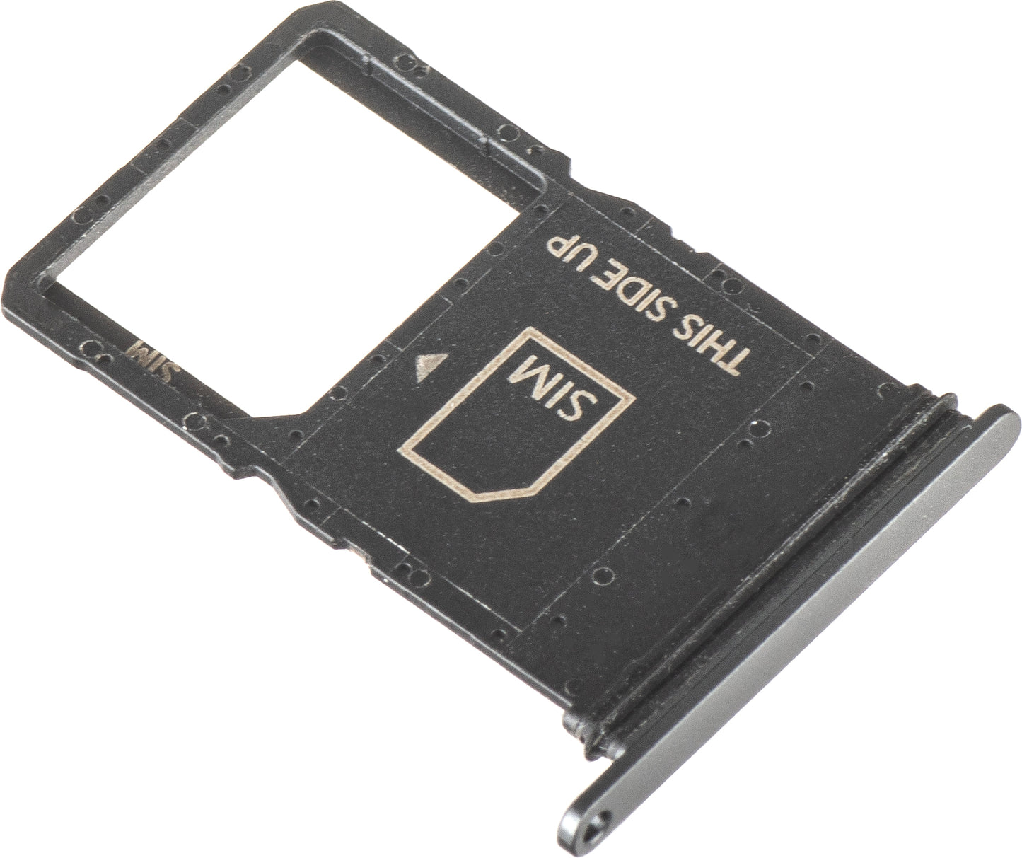 SIM-kortholder til Motorola Razr 2024 / Razr 50, Grå (Steel Wool), Servicepakke SMO8E12249
