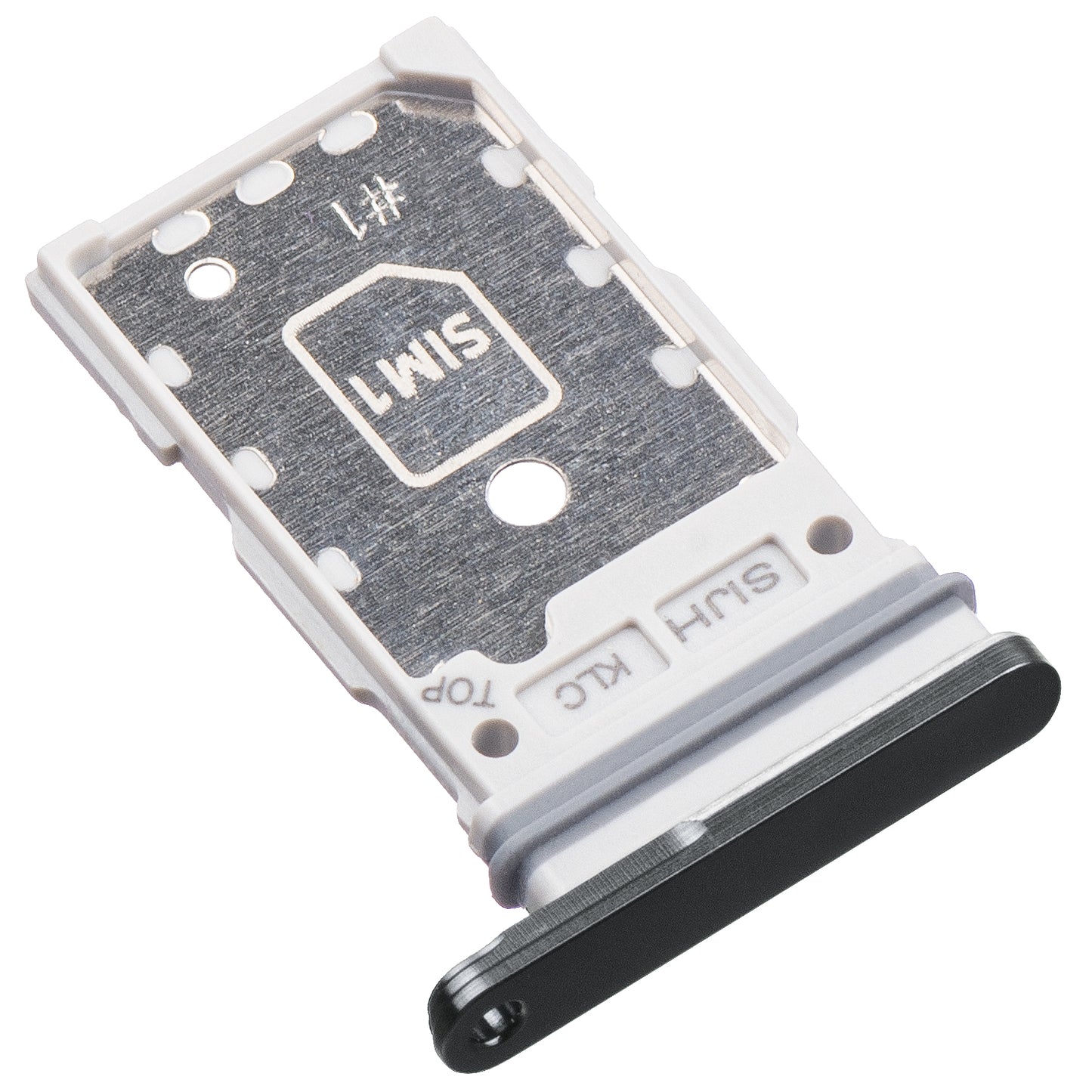 SIM-kortholder til Samsung Galaxy S22 Ultra 5G S908, Dual SIM, Sort