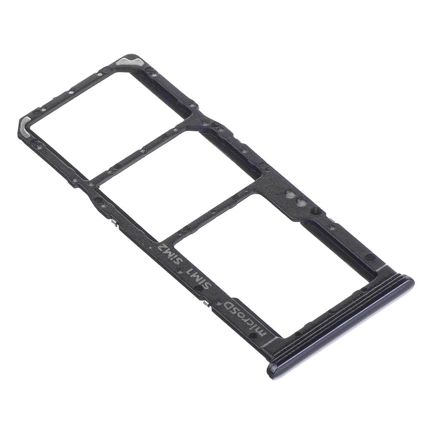 SIM-kort holder til Samsung Galaxy A70 A705, Dual SIM, Sort